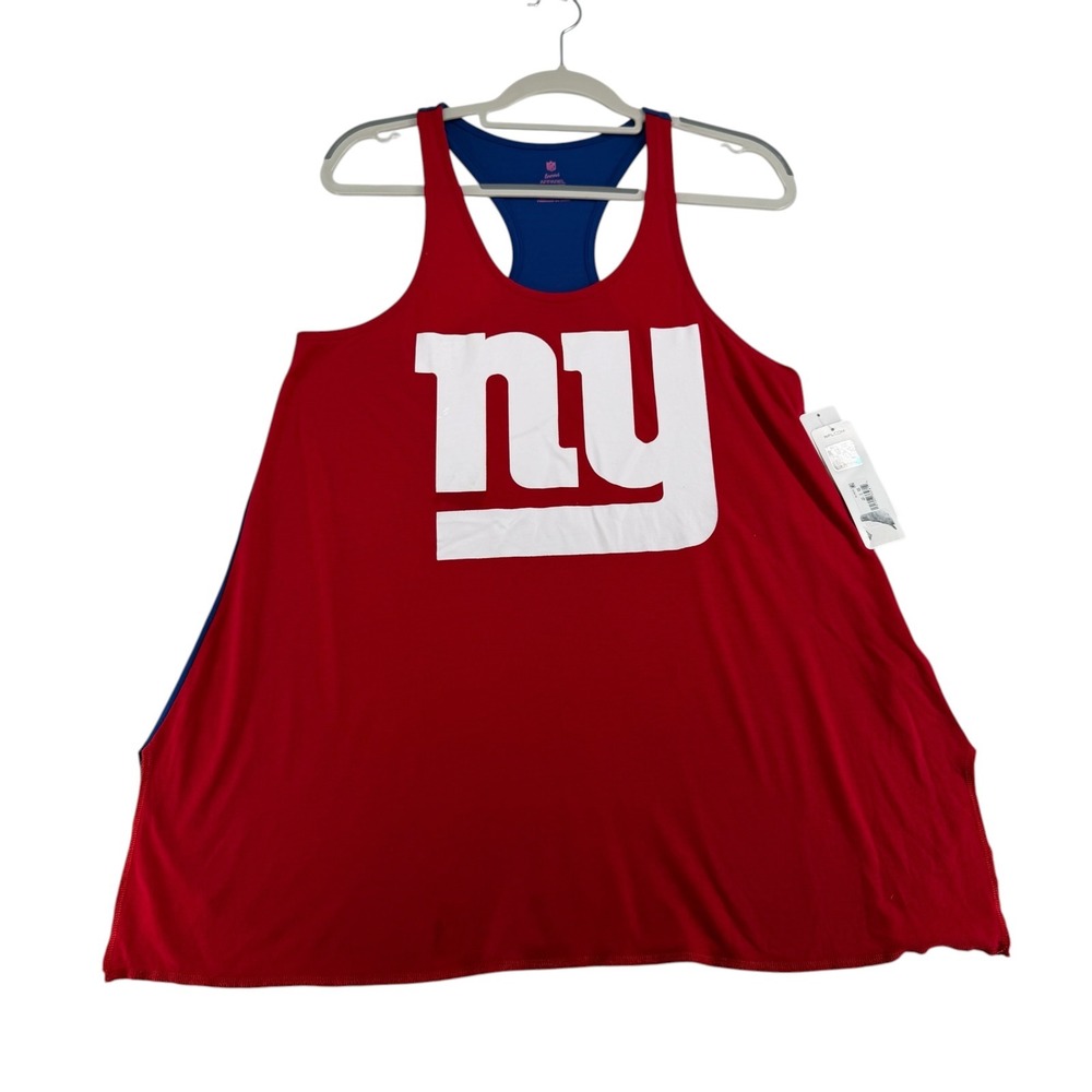 NFL Teens Apparel New York Giants Tank Top Juniors Women XL 15/17 Football